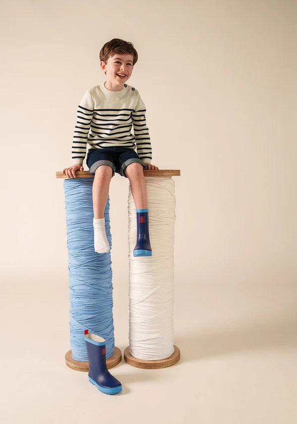 Saint James Moussaillon striped sailor jumper for kids