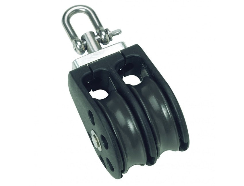 Barton Size 2 Double Swivel Block - 35mm - Plain bearing - N02230