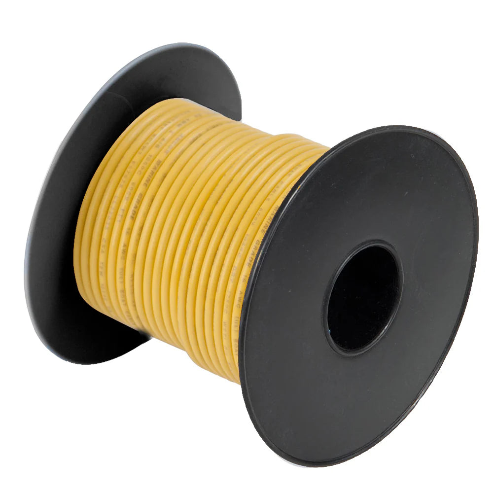Cobra Wire 14 Gauge Marine Wire - Yellow - 80'- A1014T-04