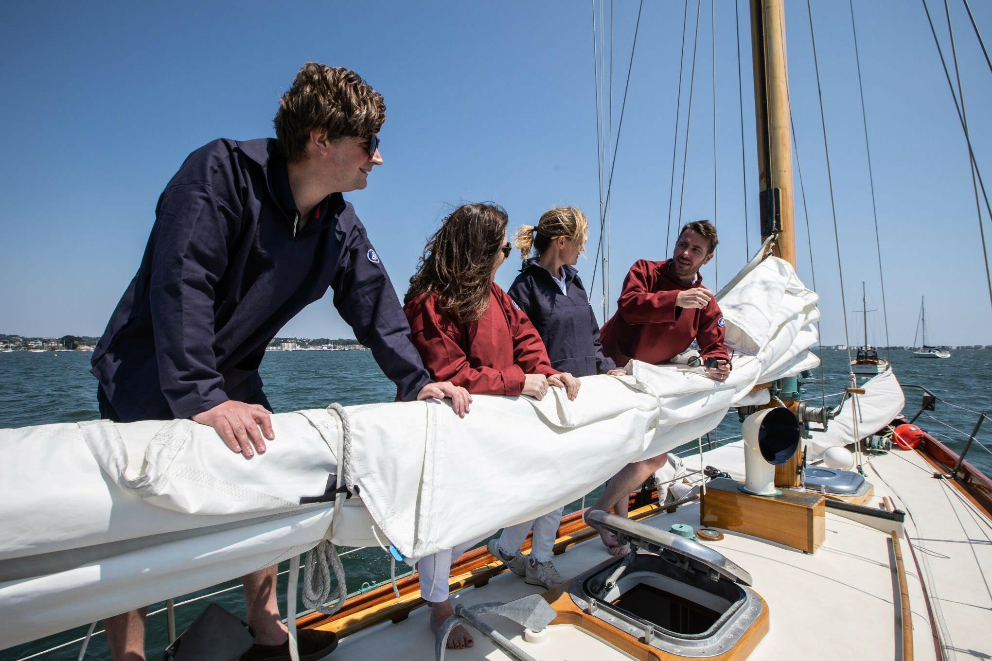 Arthur Beale Boat Neck Smock.