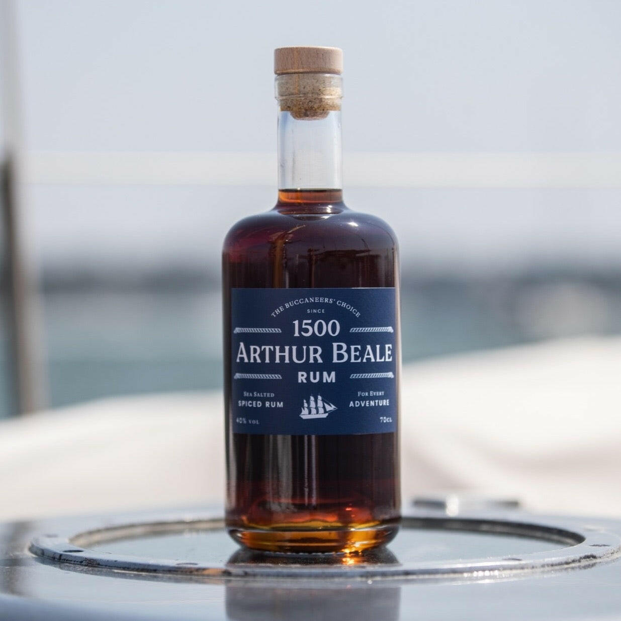 Arthur Beale Sea Salted Spiced Rum.