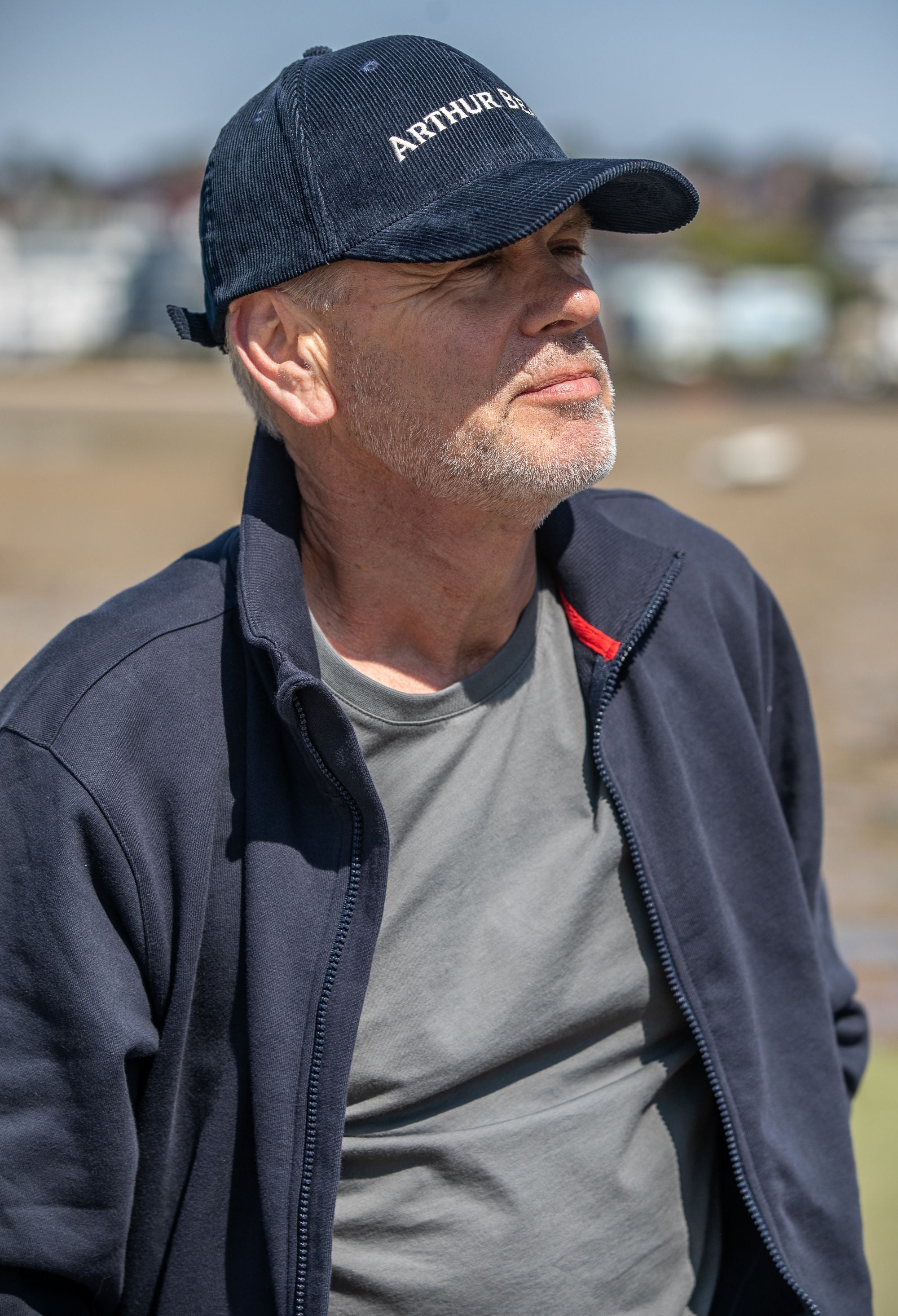 Arthur Beale Cord Baseball Cap