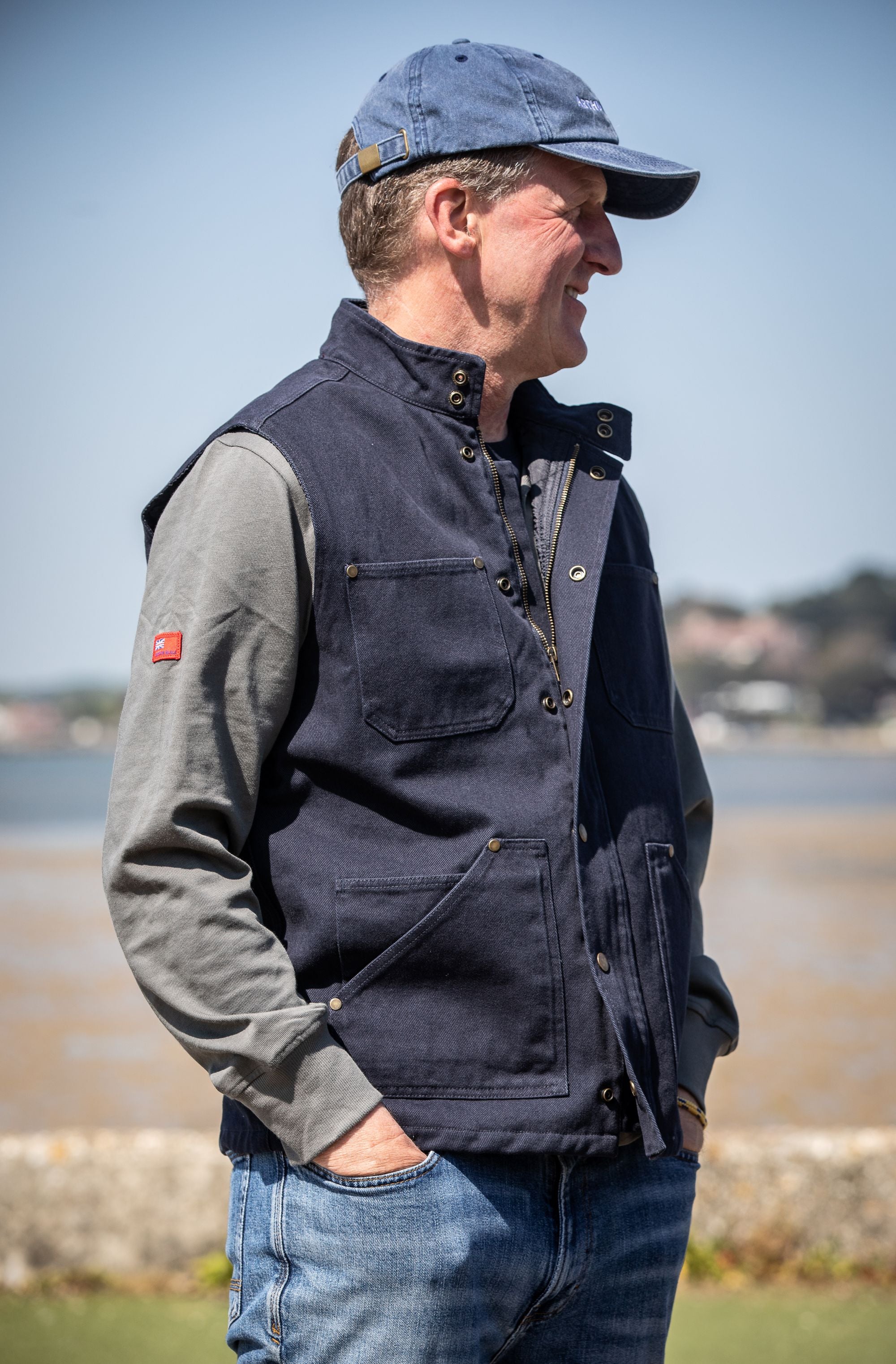 Arthur Beale Canvas Gilet