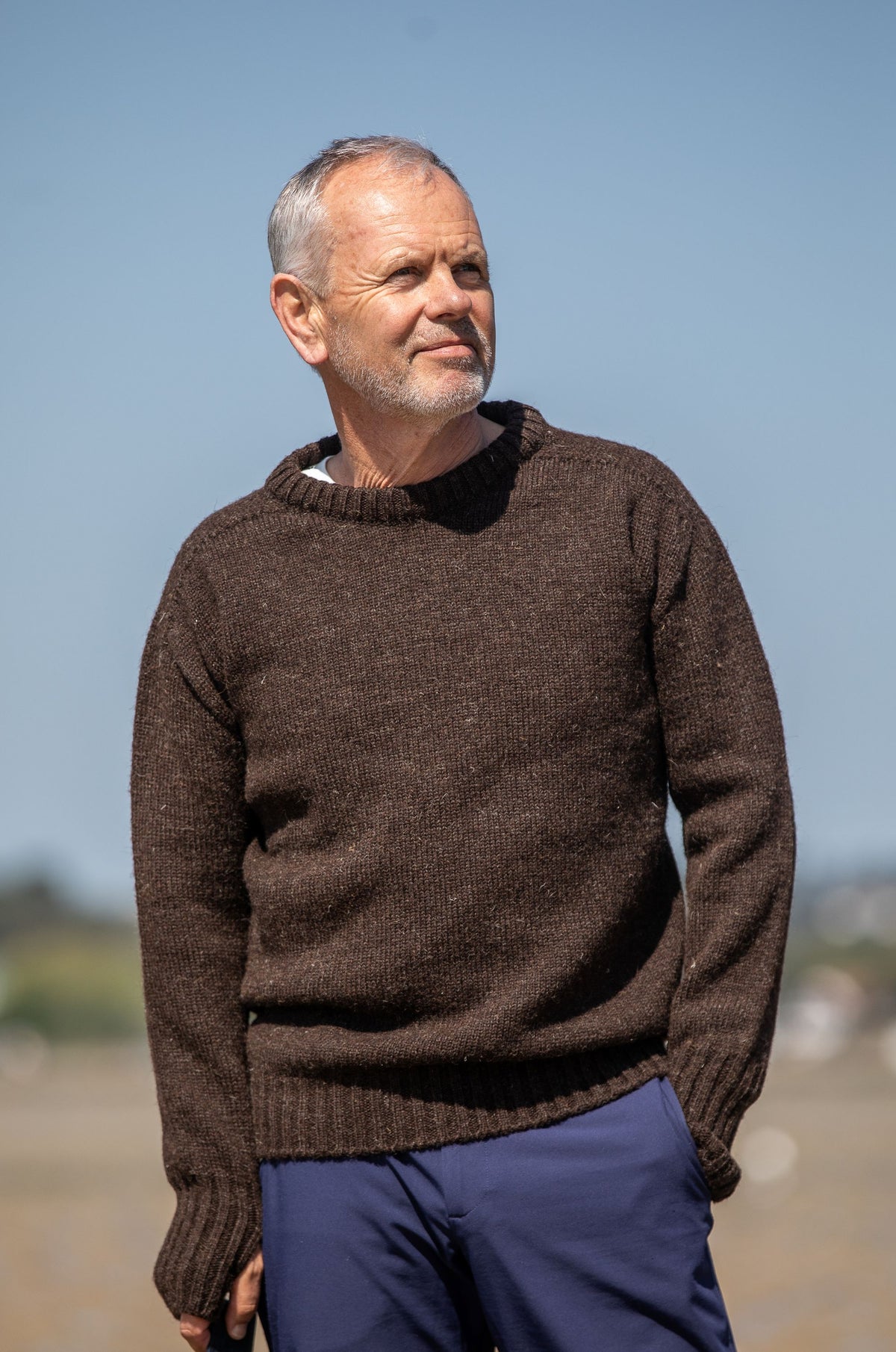 Arthur Beale Oiled Wool Pelmo® Jumper