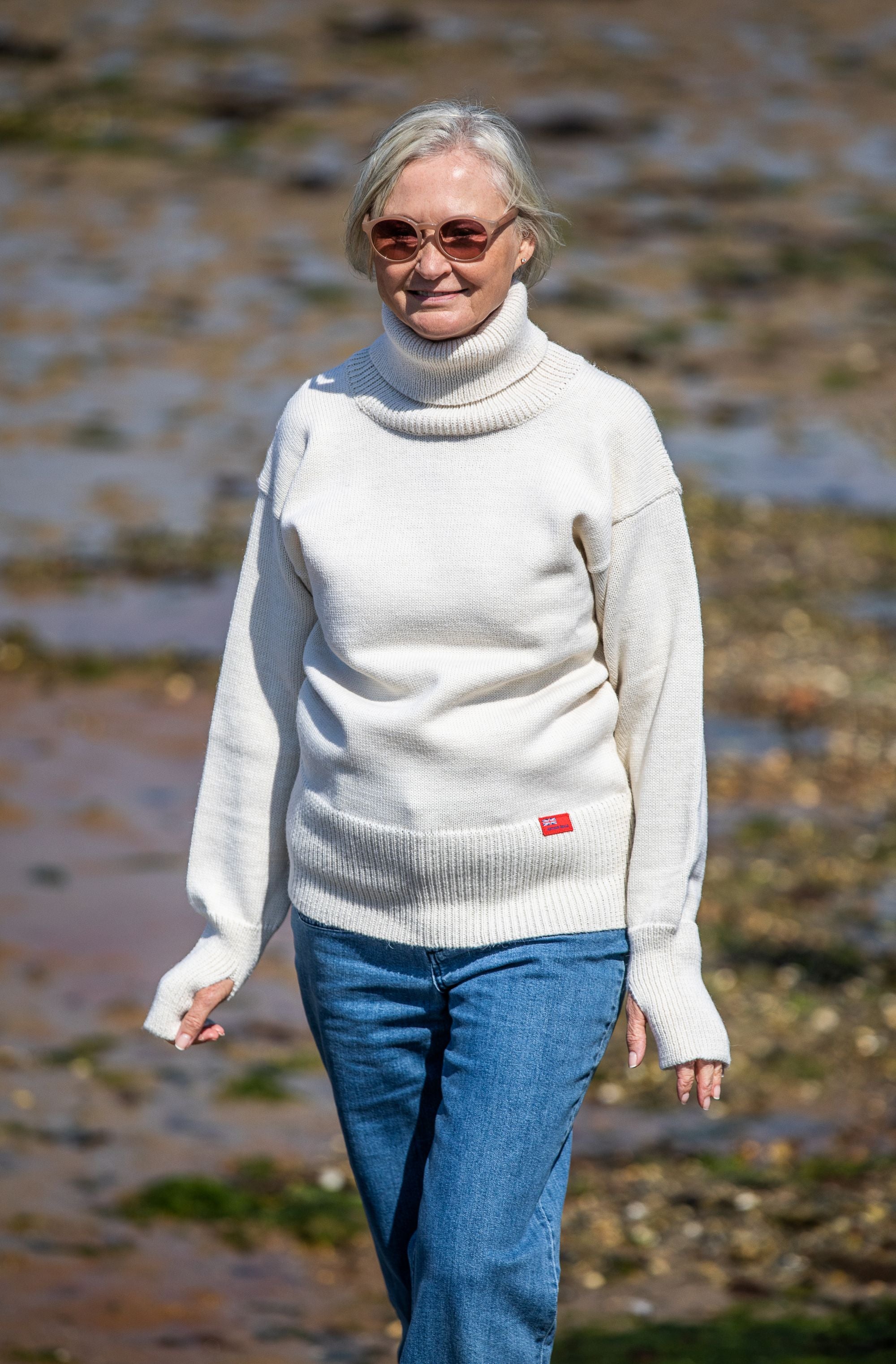 Arthur Beale Oiled Wool Tor Jumper