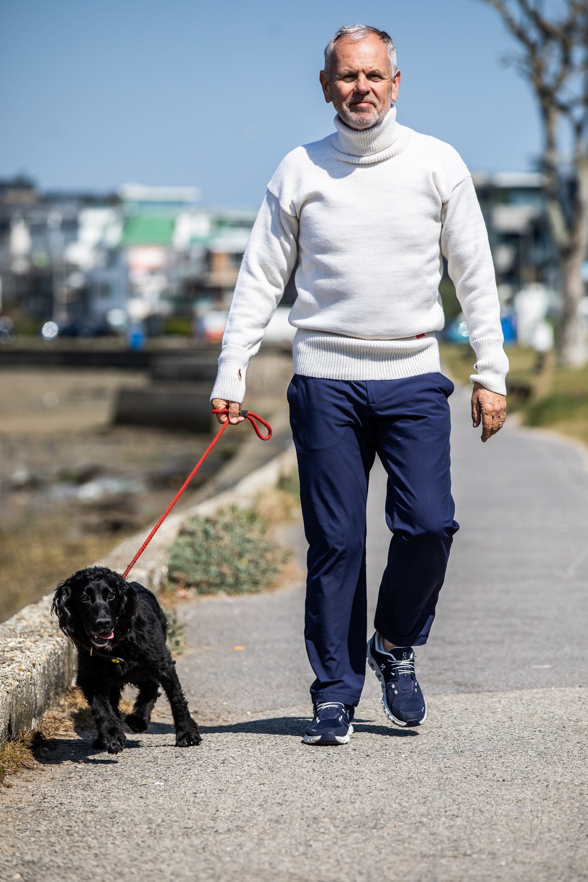 Arthur Beale Oiled Wool Tor Jumper