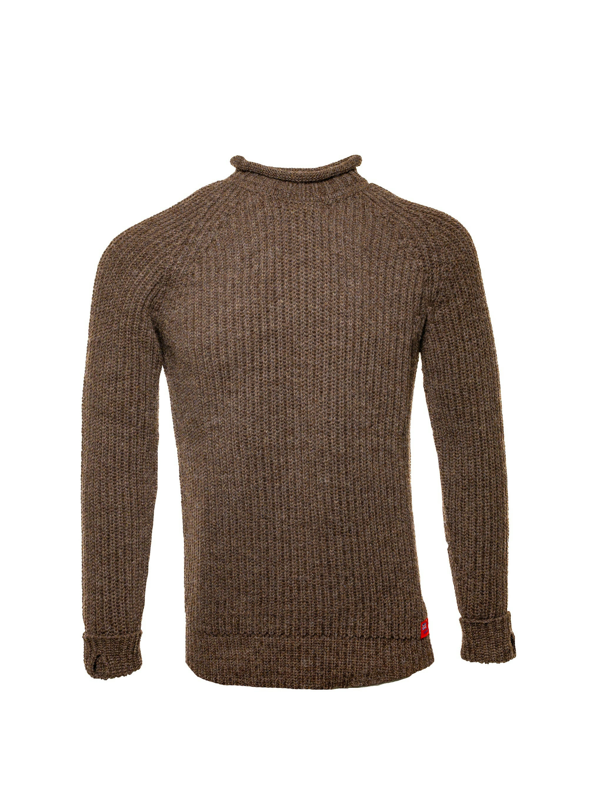 Cable Knit Sweater Fisherman's Jumper Of Oiled Wool Wool