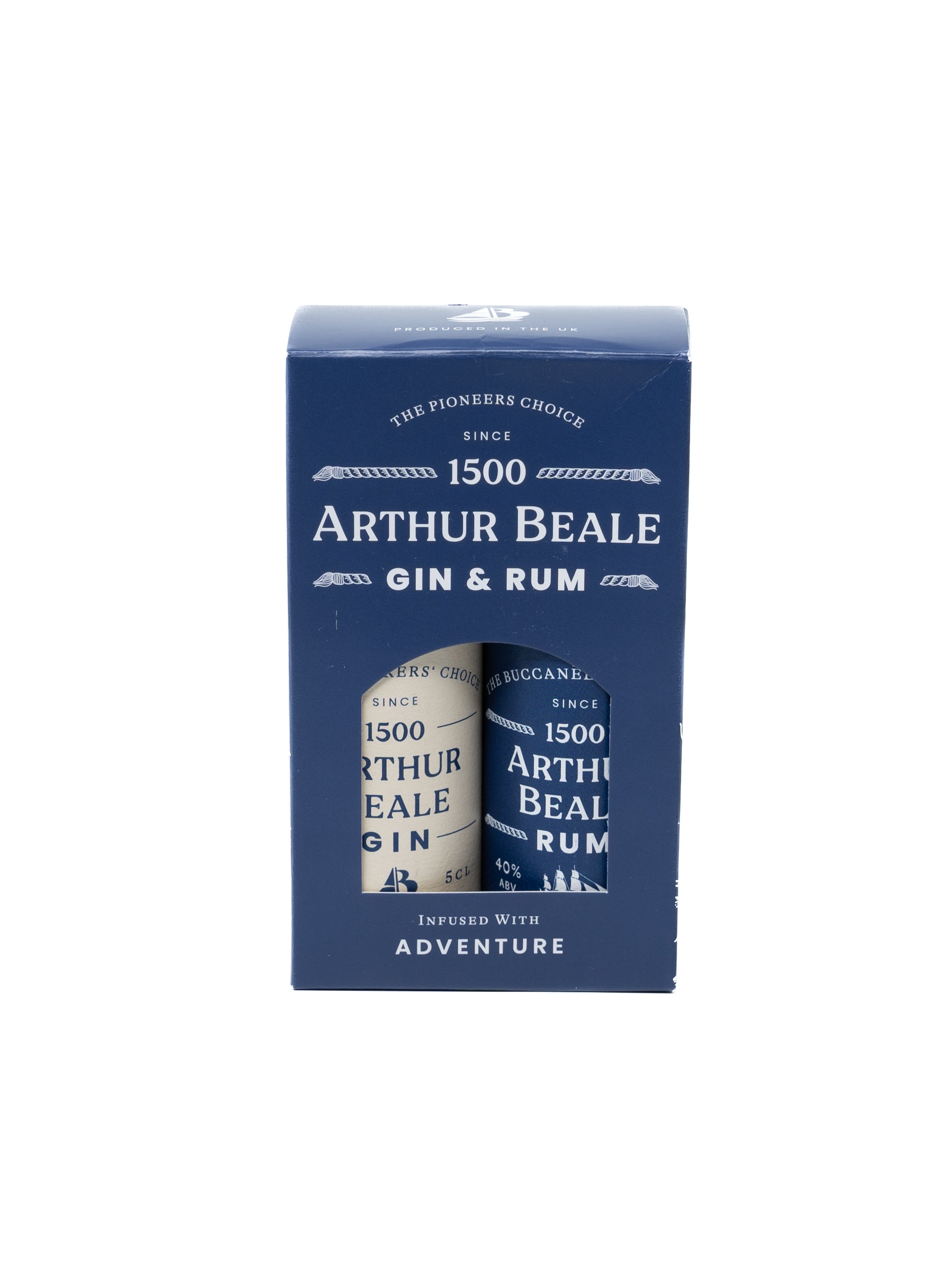 Arthur Beale Rum and Miniature gift set (1 bottle and 2 mini)