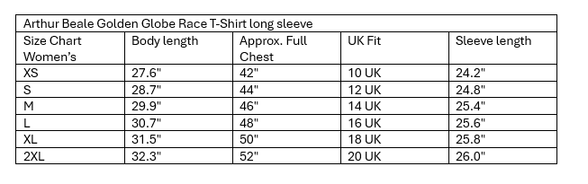 Arthur Beale Golden Globe Race T-Shirt Long sleeve (Womens)