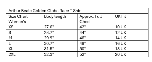 Arthur Beale Golden Globe Race T-Shirt (Womens)