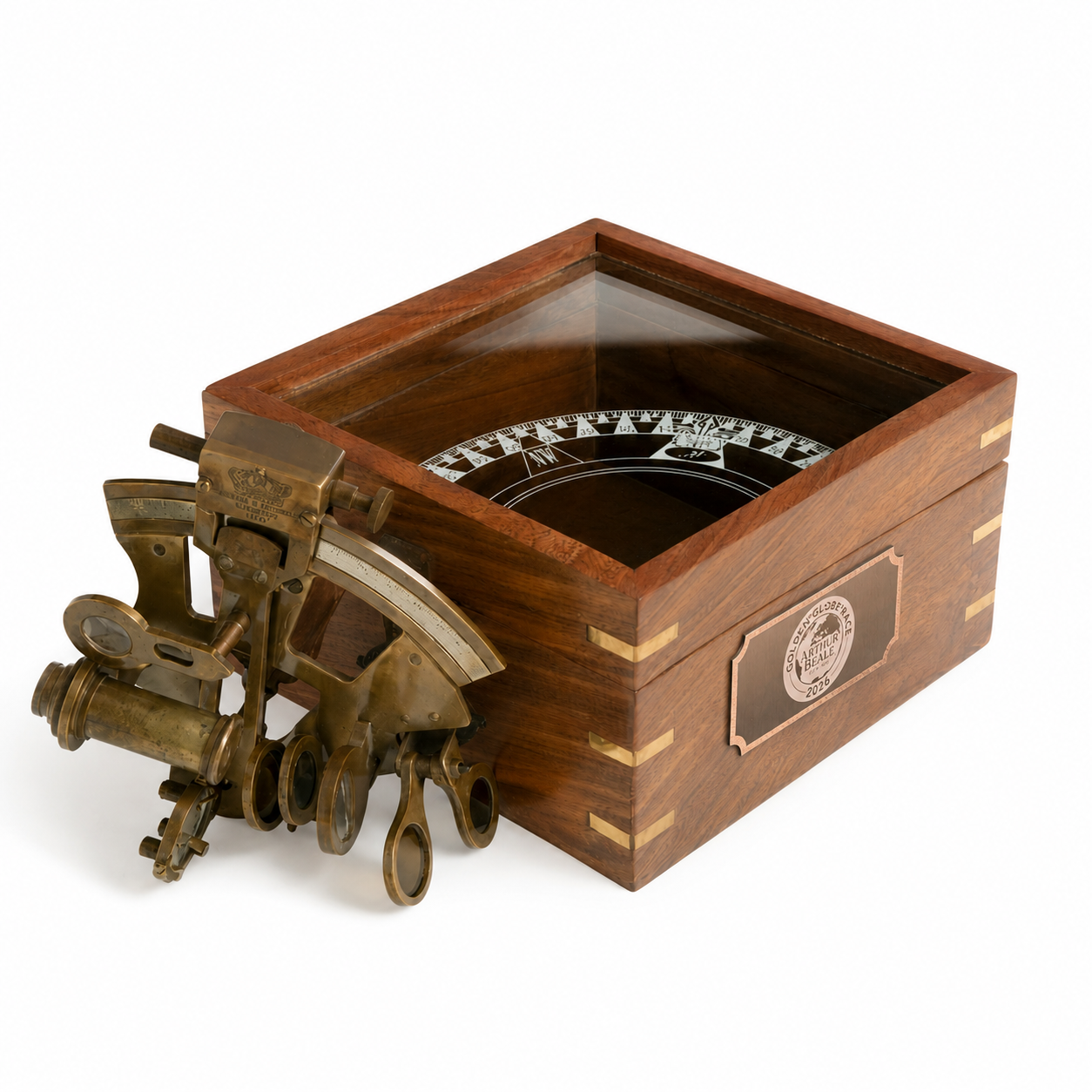 Arthur Beale Golden Globe Race Sextant in Case