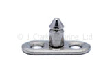 Lift The Dot Fastener - 2 Hole Base Stud (without screws)
