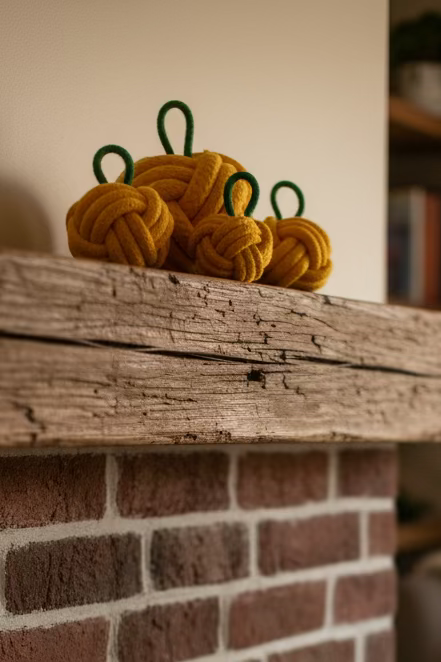 Handmade Pumpkin Decoration.