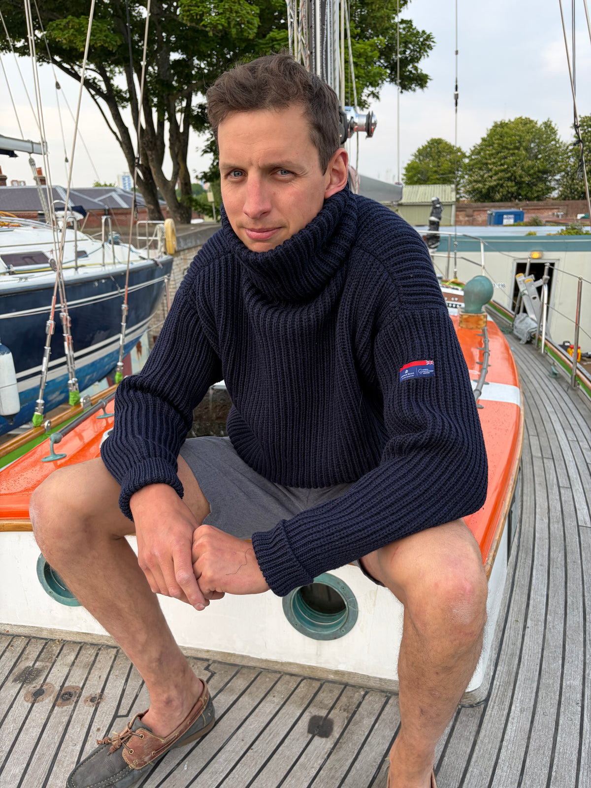 Arthur Beale Maritime Submariner Pullover