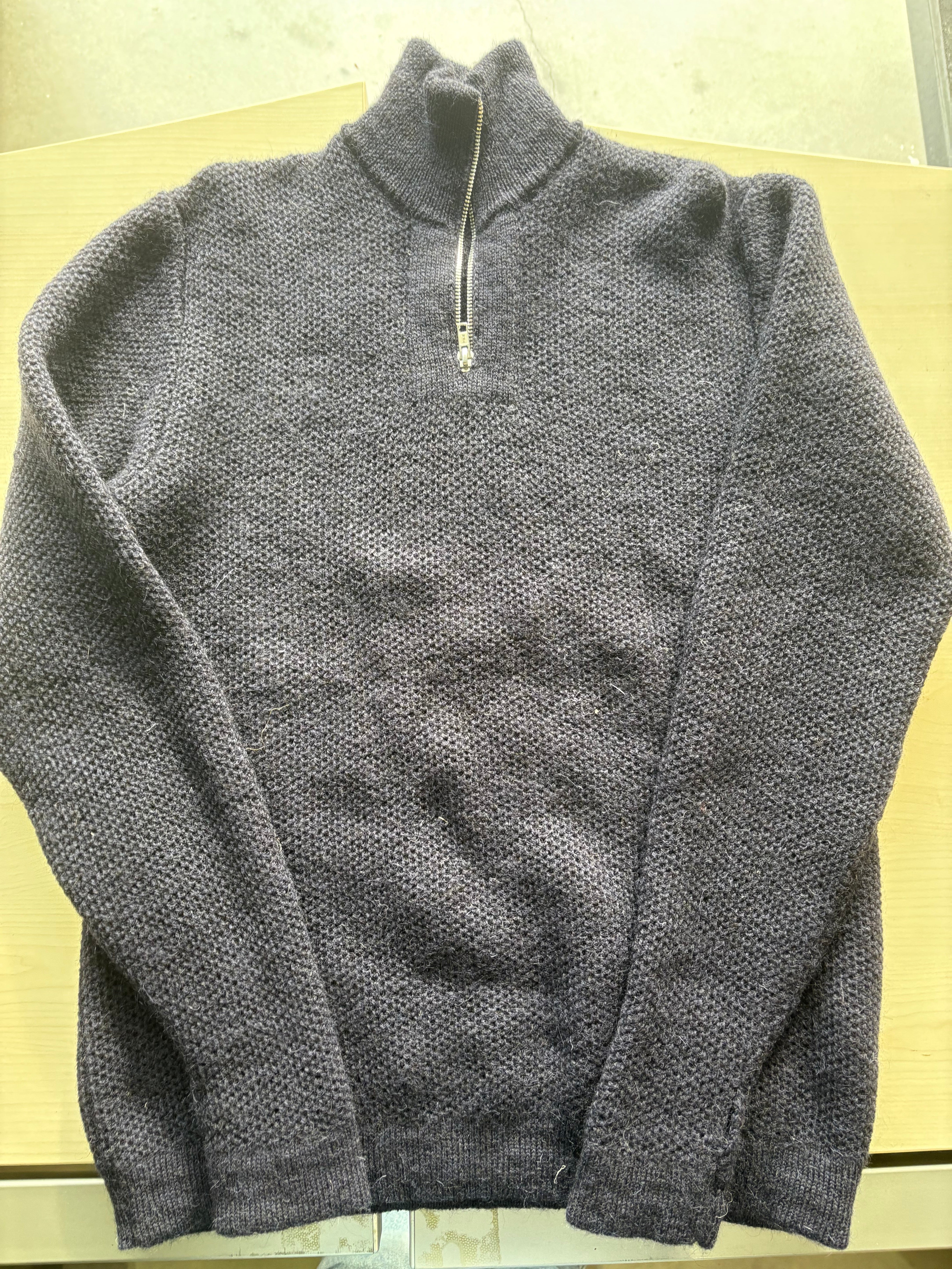 Arthur Beale Zip neck (M)