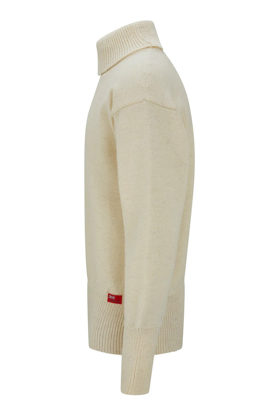 Tor Oiled Wool High Neck Sweater