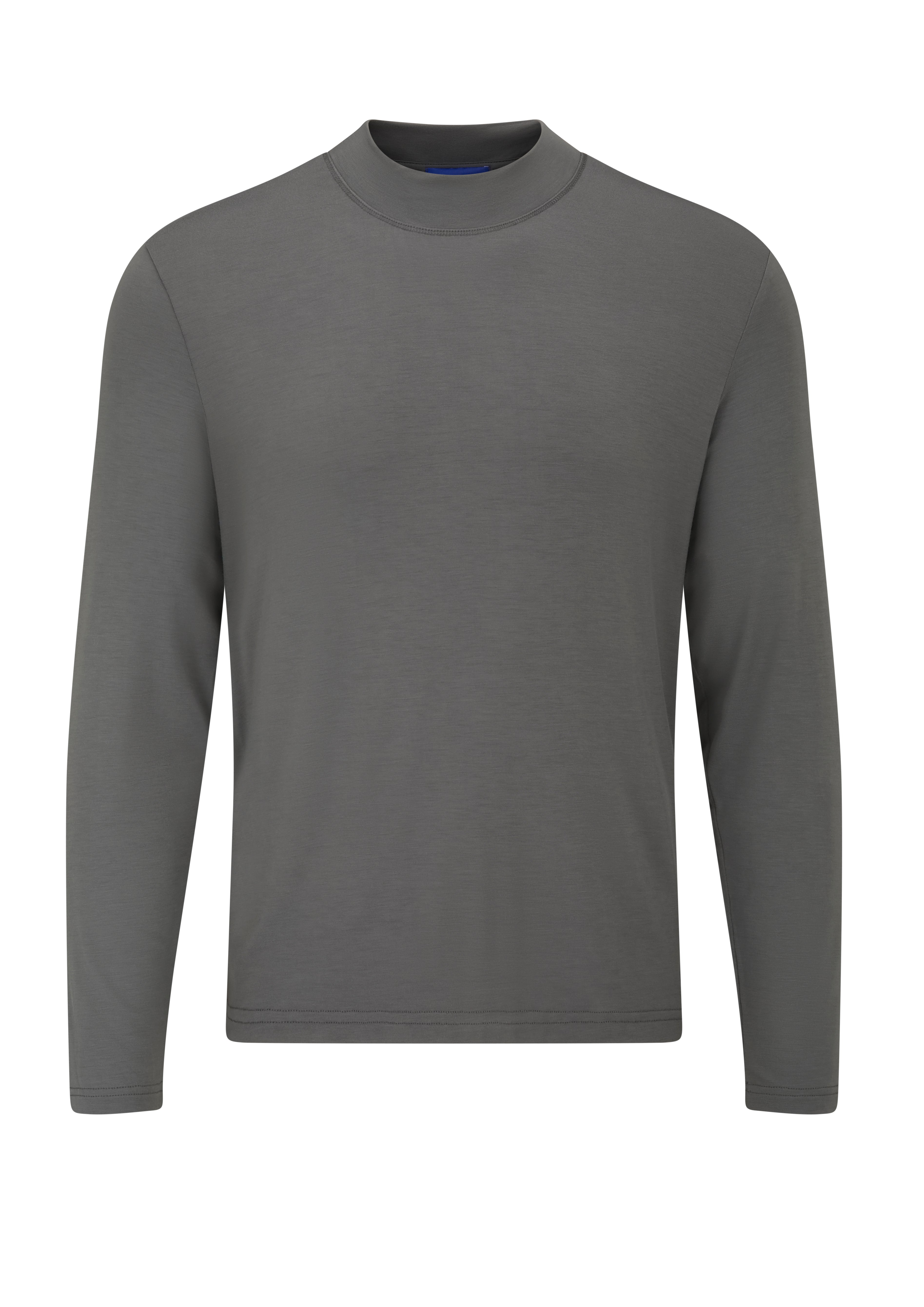 Arthur Beale Bamboo Mock Turtle Neck Base Camp Layer (Long sleeve T-shirt)