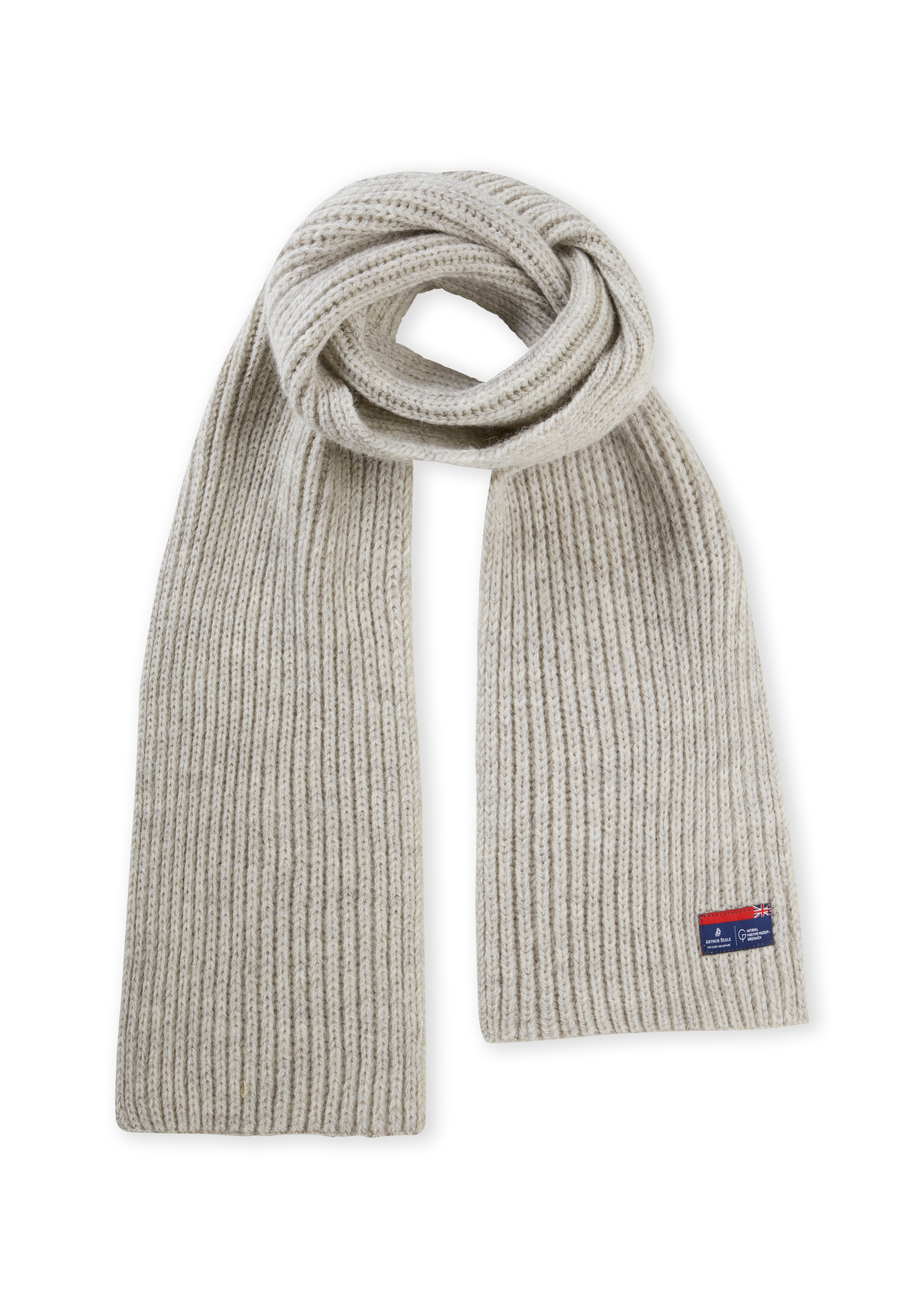 Arthur Beale Maritime Wool Scarf
