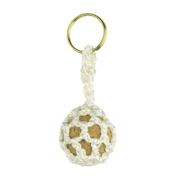 Cork Floating Ball Keyring.