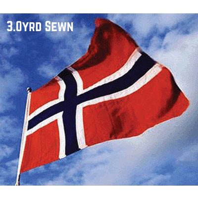 Sewn Woven Polyester Norway Flag 3 yard