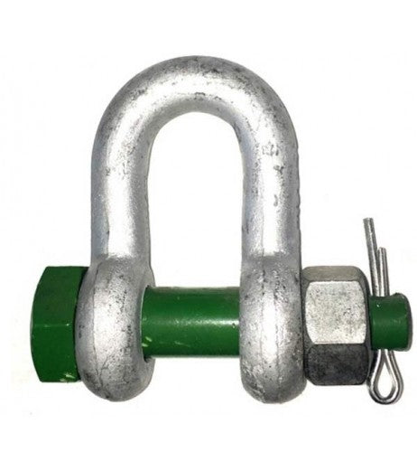 Crosby Lifting Bow Shackles (Green Screw + Safety Pin)