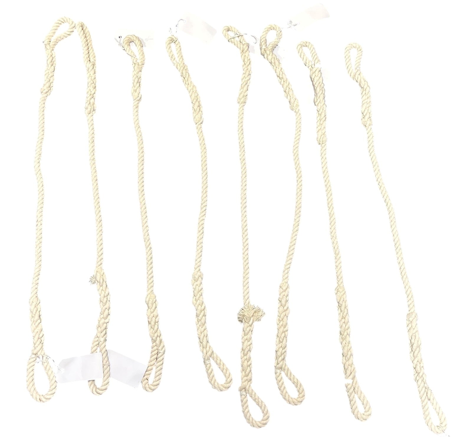 8x cotton rope ends
