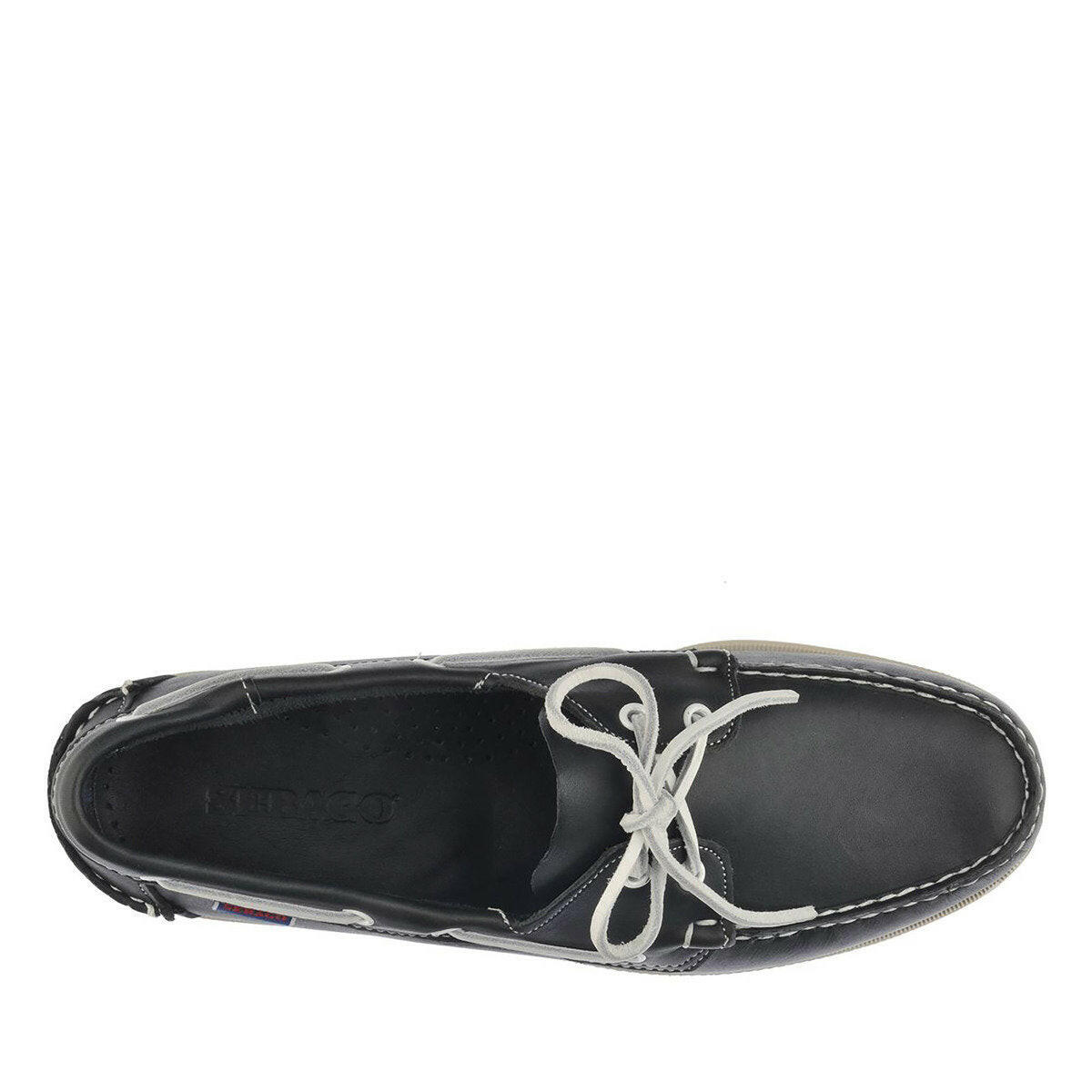 Sebago Mens Dockside Portland Shoes Blue Navy uk6.5 (Imperfect).
