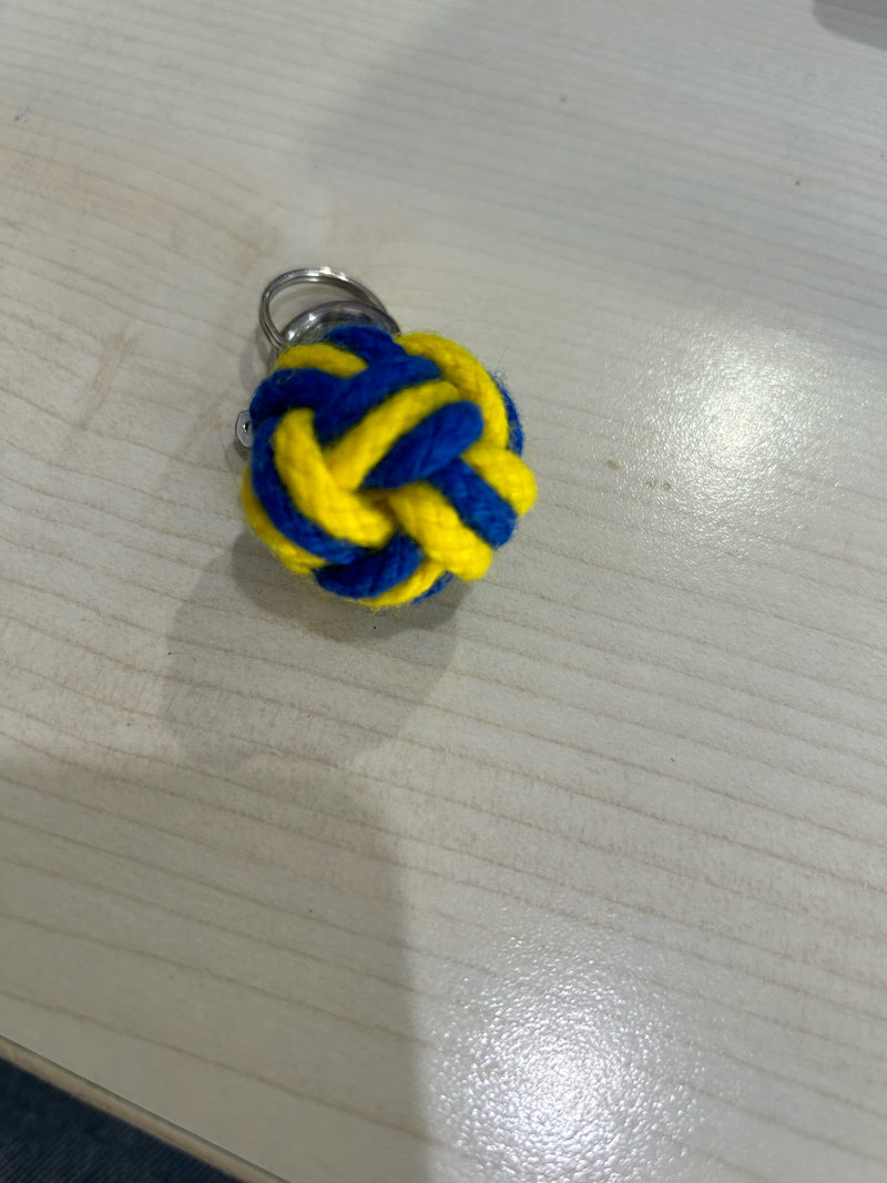 Manrope Knot Ball Key Ring