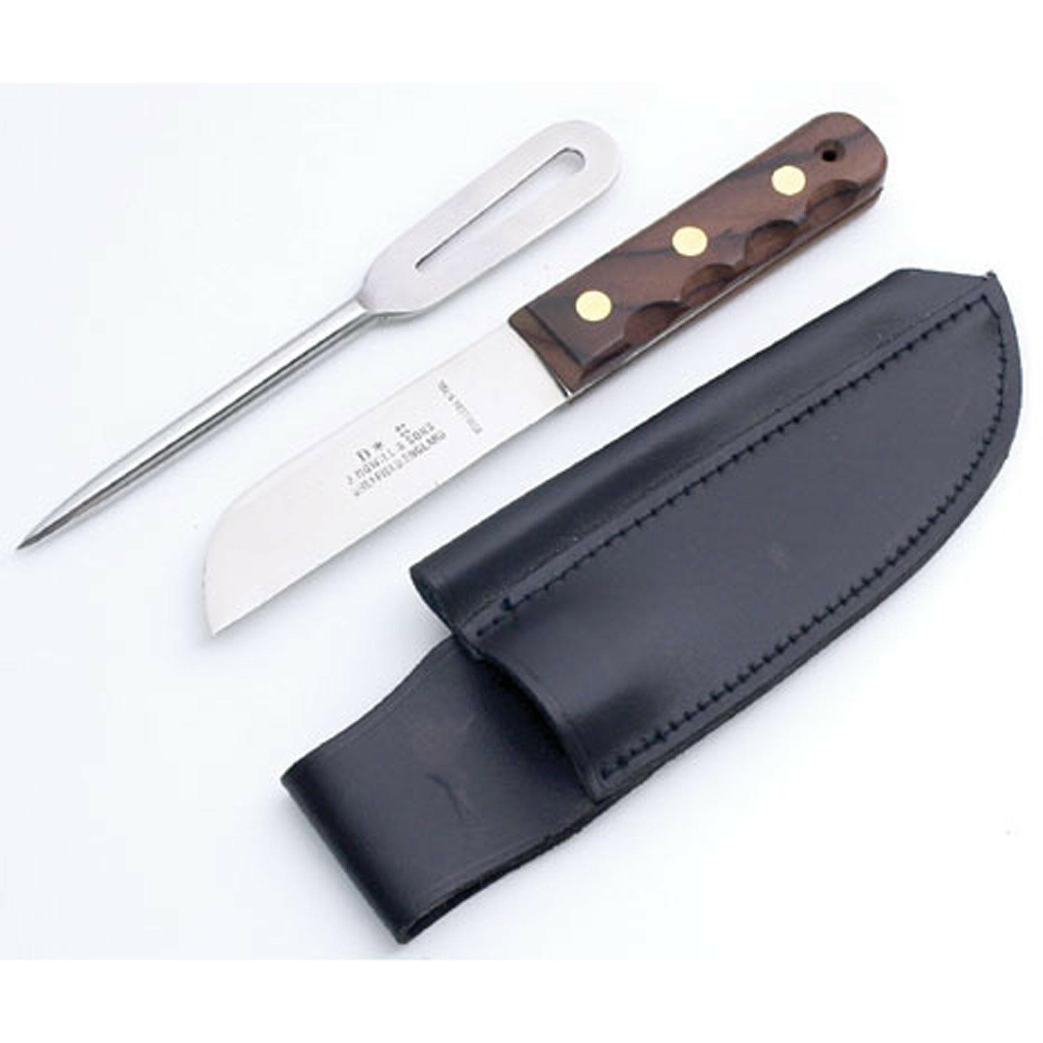 Sailor's Two Piece Knife Set with Shackle Spike and Sheath - Arthur Beale