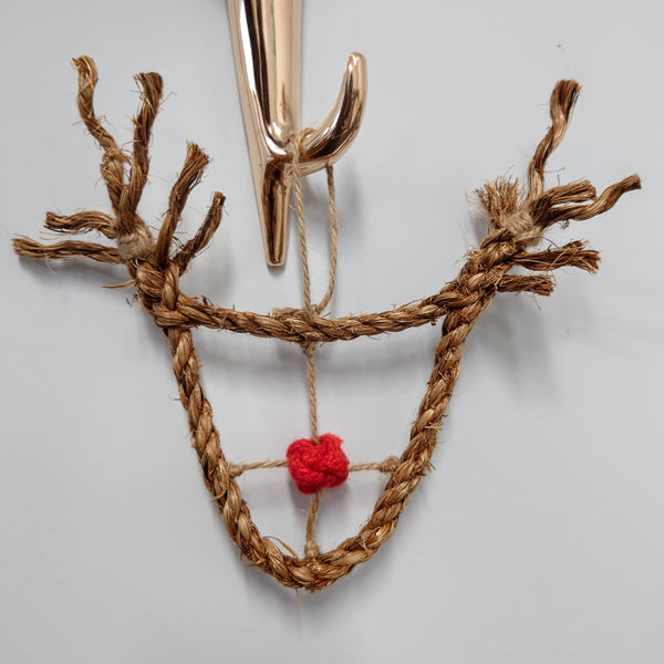 Arthur Beale Handmade Reindeer Decoration