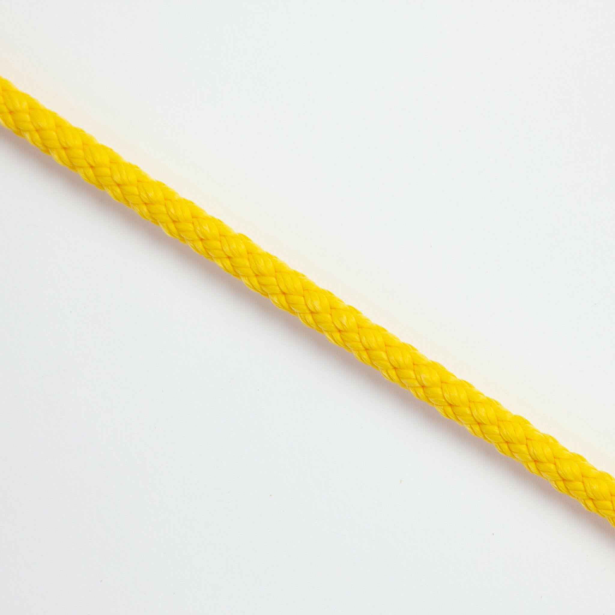 Floating Braided Rescue Line Polypropylene 6 mm Yellow - Arthur Beale