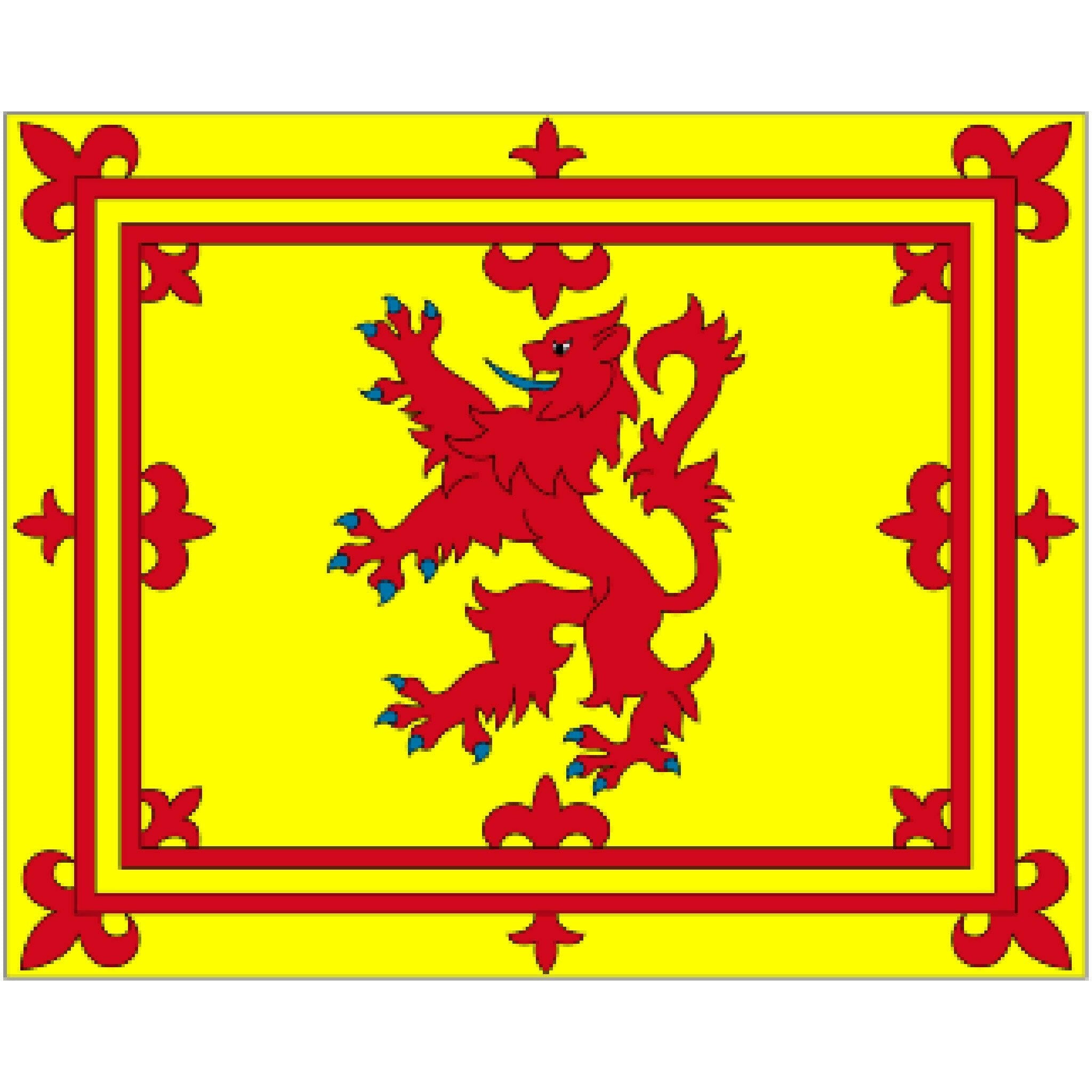 Courtesy Flag - Scotish Red Lion - Arthur Beale
