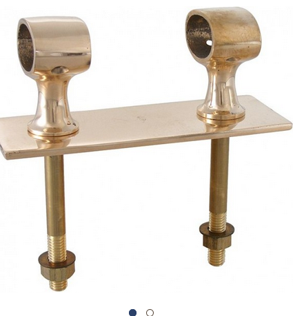 Davey Bronze bar cleat stanchion.