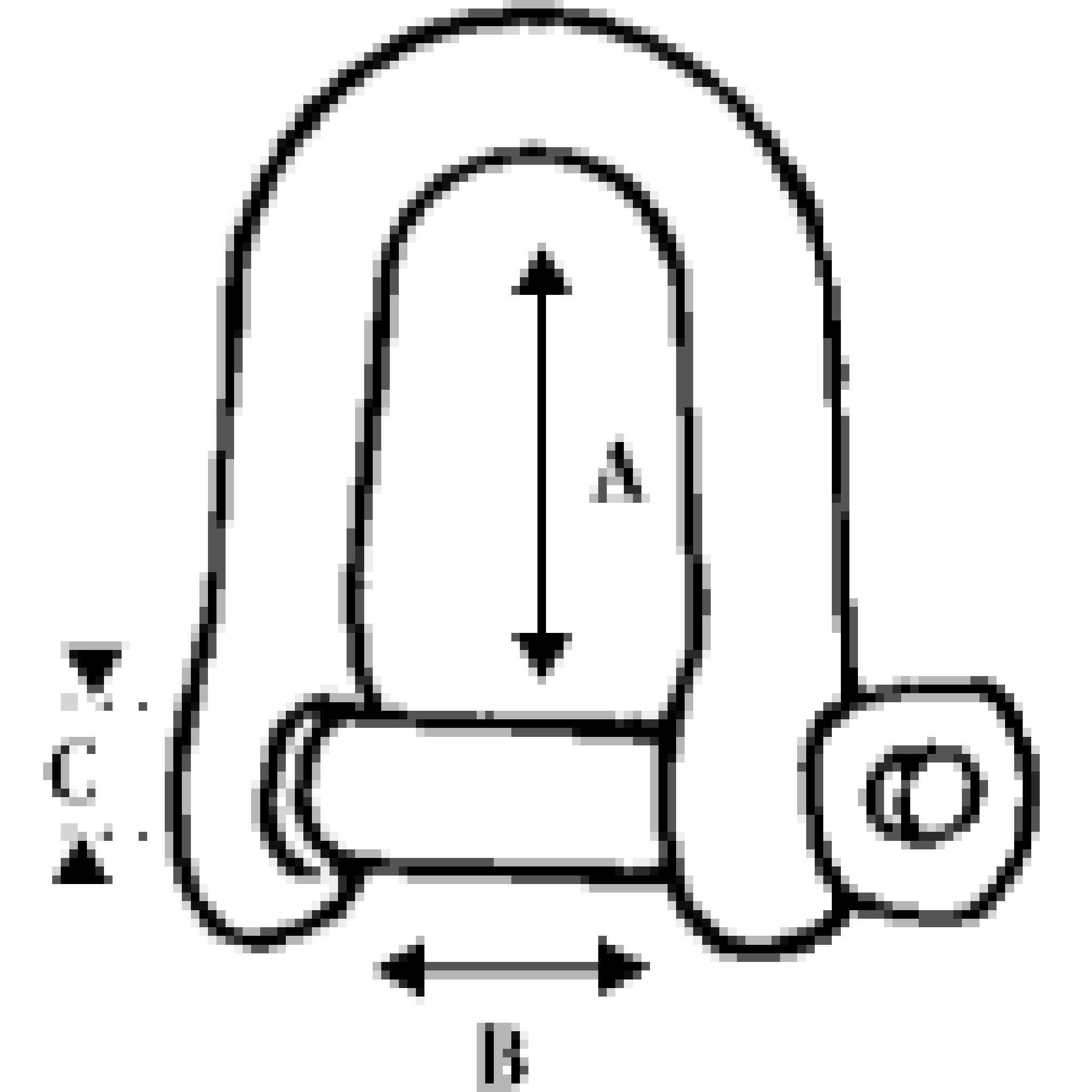 Wichard 8 mm Captive Pin D Shackle.