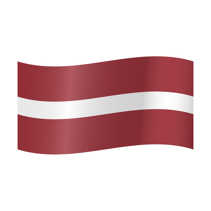 Courtesy Flag - Latvia - Arthur Beale