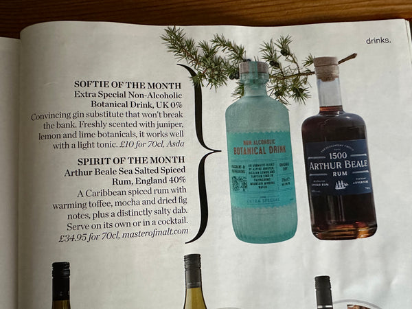 Arthur Beale Rum is Delicious Magazine's Spirit of the Month