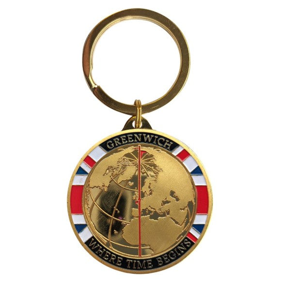 Greenwich Coin Keyring.