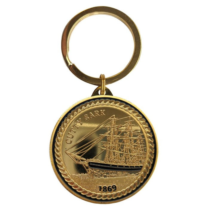 Greenwich Coin Keyring.