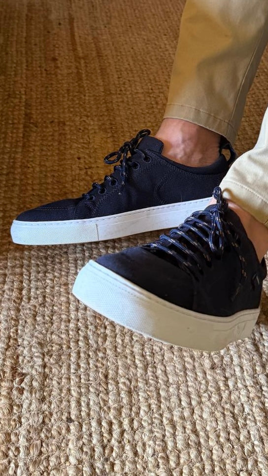 Arthur Beale Canvas Deck Shoe