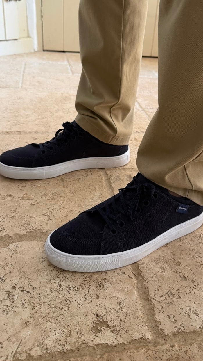 Arthur Beale Canvas Deck Shoe