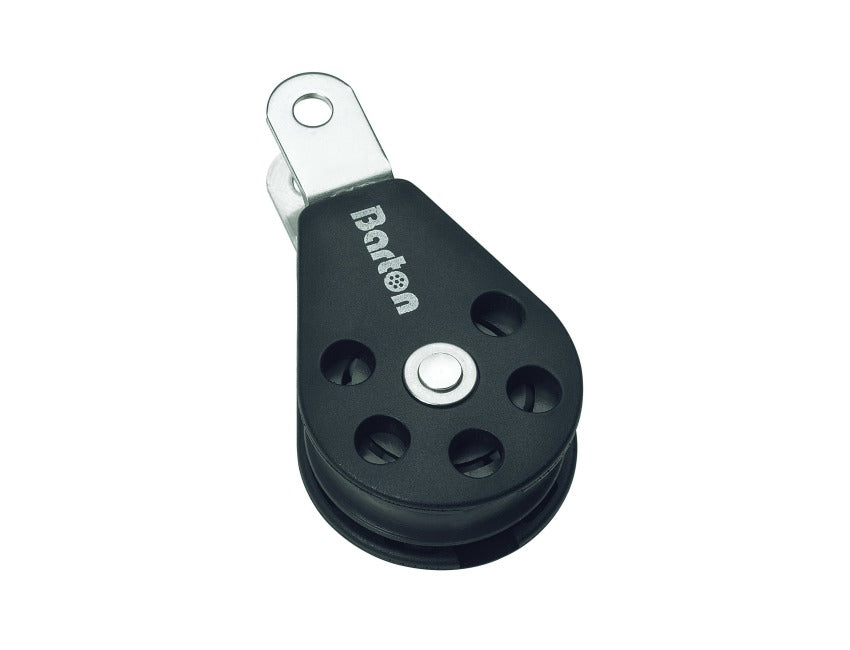 Barton Single, Fixed Eye Clevis Pin - Plain Bearing Block S1 - N01090