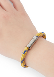 Arthur Beale Golden Globe Race Rope Bracelet (Chrome hardware)