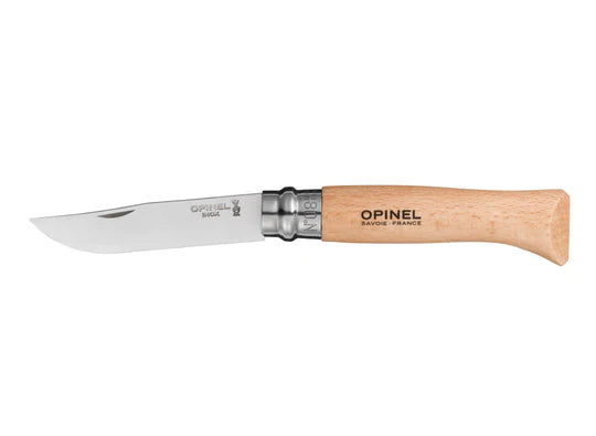 Opinel No.8 Classic knife with sheath gift set