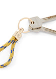 Arthur Beale Golden Globe Race Rope Keyring (Gold hardware)