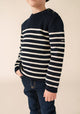 Saint James Moussaillon striped sailor jumper for kids