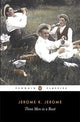 Three Men in a Boat by Jerome K Jerome (paperback)