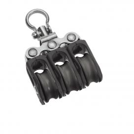 Barton Size 0 Plain Block Triple Swivel (White Sheaves)- N00310