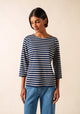 Saint James Galathée II Breton Striped Top