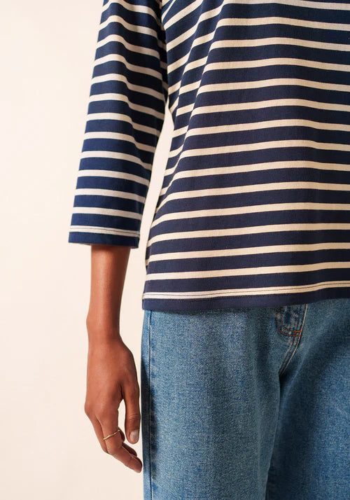 Saint James Galathée II Breton Striped Top