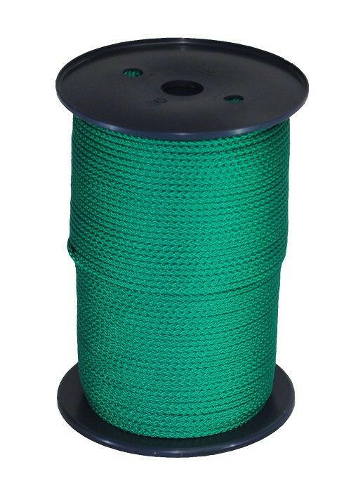 Braided Coloured Polypropylene Multicord.